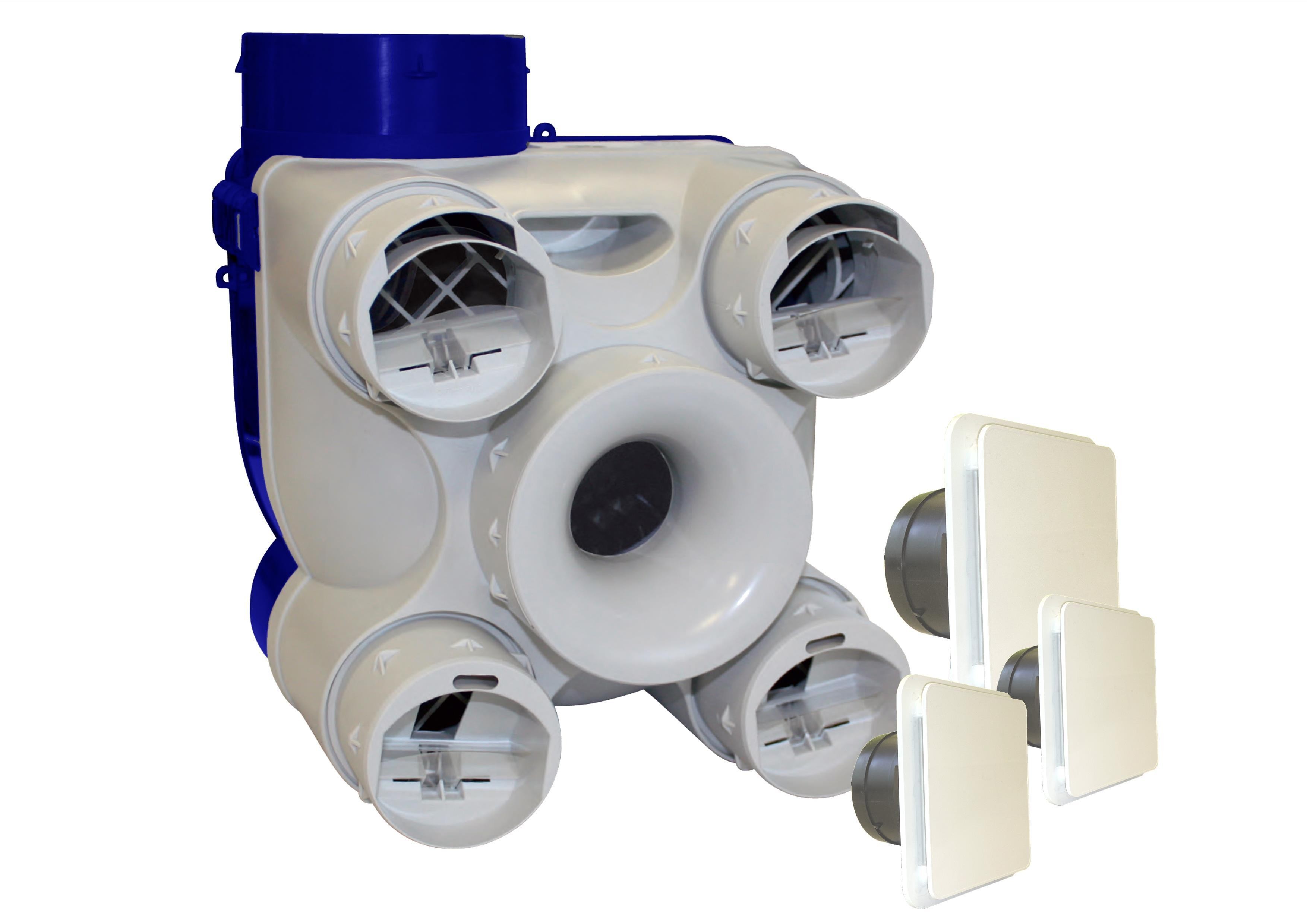Vmc simple flux compact aldes pour comble encombré
