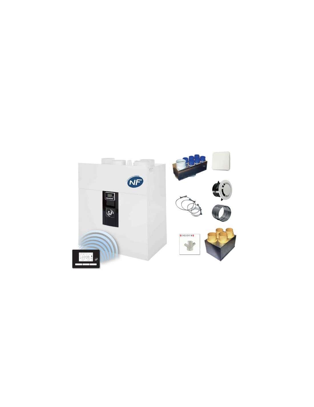 Vmc Double Flux Unelvent Ideo 325 Notice