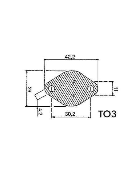 Isolant silicone calorifere pour to3 - 25 pièces