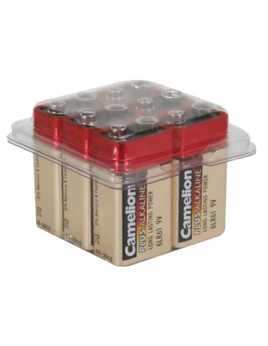 Alcaline e-block 9v-500mah (6 pcs/boîte)