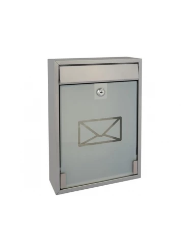 Boite aux lettres - milan - argent