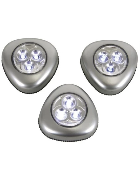 Lampes Led Autoadhésives - 3 Pcs