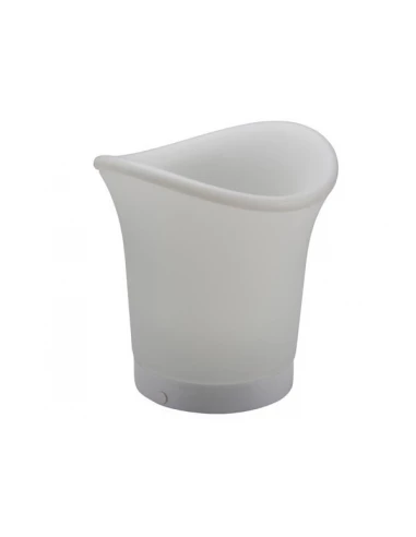 Seau , glace , ,clairage led rvb