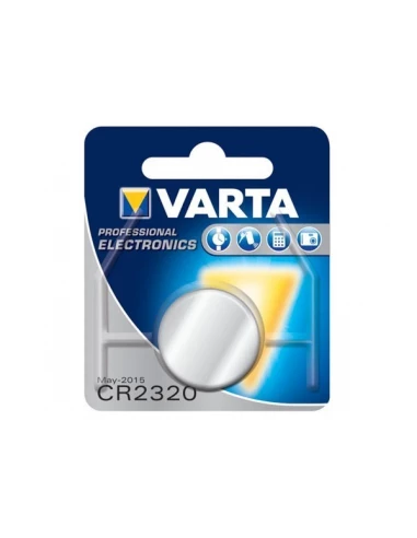 Pile Varta Lithium Cr2320 3v (EMBALLAGE 1 Unit) Ø23x2,0mm