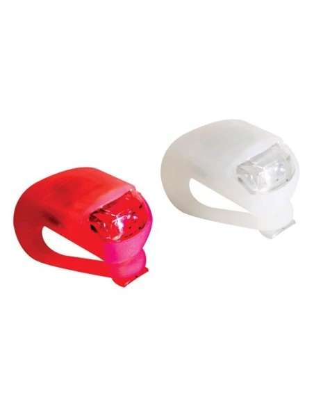 Jeu de 2 feux easy-fit pour v,lo , 2 led