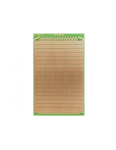 Eurocard pastille 3 trous - 100x160mm - fr4 (1pc/bl)