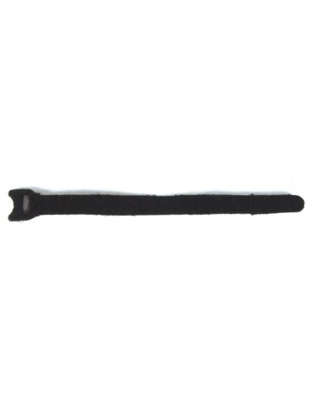 Colliers de serrage , fermeture auto-agrippante - noir - 12,5 x 205 mm (10 pcs)