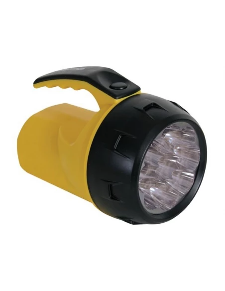 Lampe-torche led puissante - 9 leds - 4 x pile r6