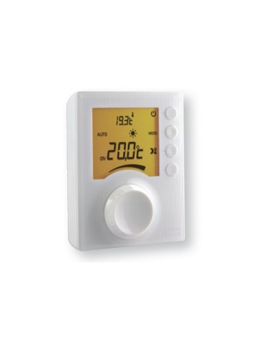 Thermostat D'ambiance Électronique Filaire Tybox 31 À Molette Pour Chaudière Ou Pac Non Réversible