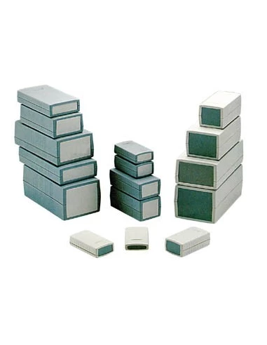 Coffret en plastique moule - gris fonce 150 x 80 x 30mm