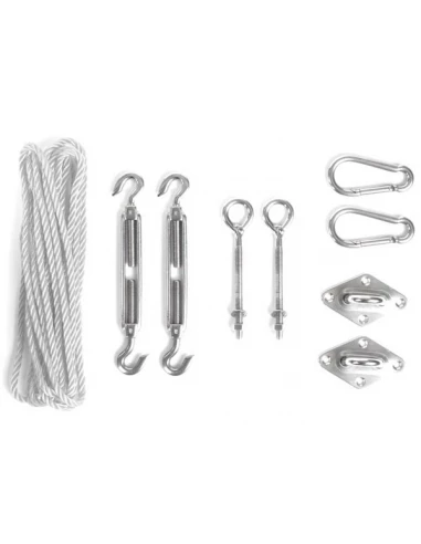 Kit de montage pour voile solaire