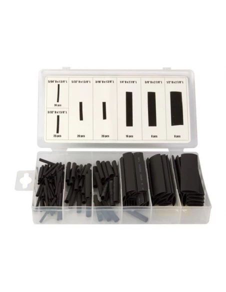 Assortiment de gaines thermorétractables - 127 pcs