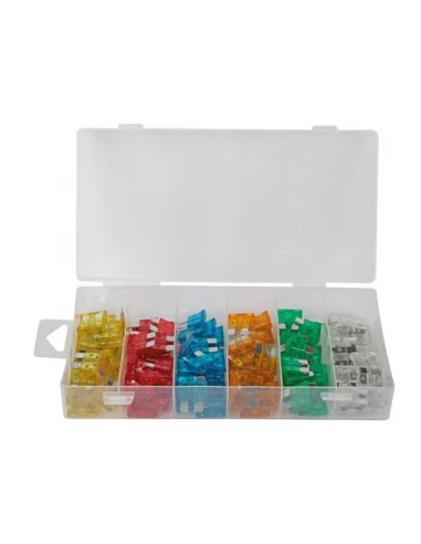 Assortiment de fusibles auto - 120 pcs