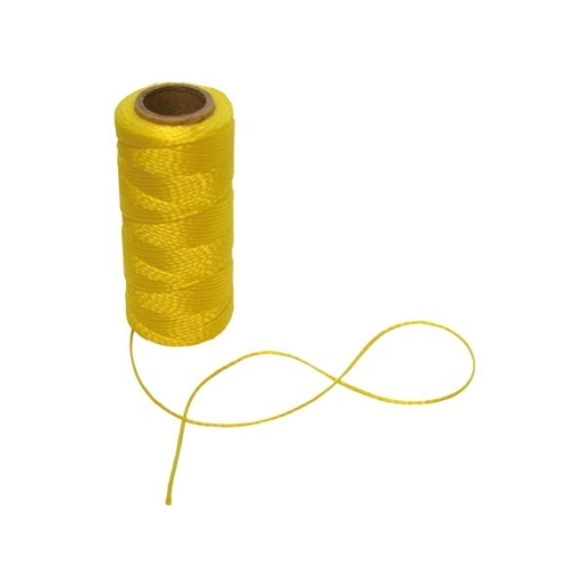 Corde de ma,on - , 1 2 mm - longueur 100 m - jaune