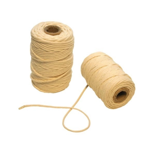 Cordage en coton - , 2 mm - longueur 100 m
