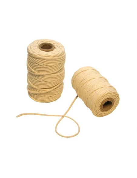 Cordage en coton - , 2 mm - longueur 100 m