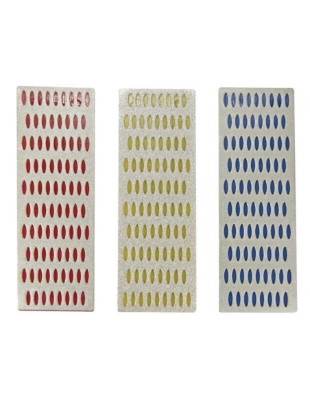 Jeu de pierres , aiguiser au diamant - 3 pcs