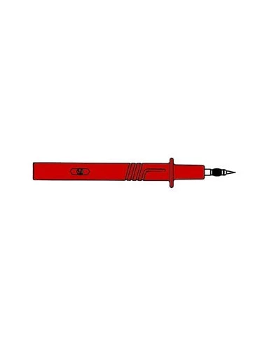 Pointe de touche 4mm iec1010 - rouge (pr,f 2700)