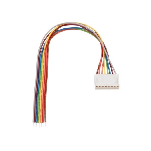 Connecteur avec cable pour ci - femelle - 8 contacts / 20cm