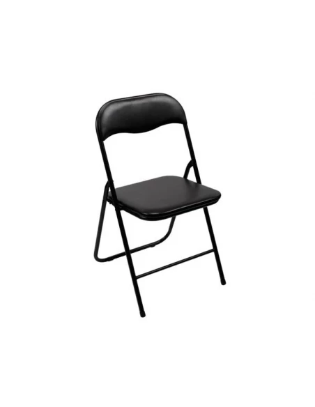 Chaise pliante - noir