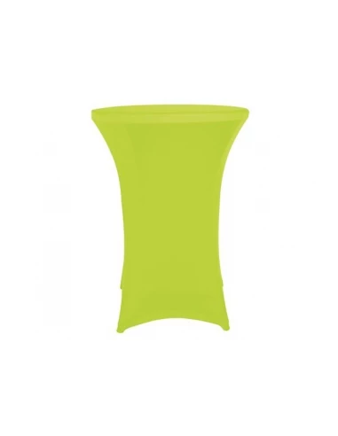Housse - pour table mange debout - lime
