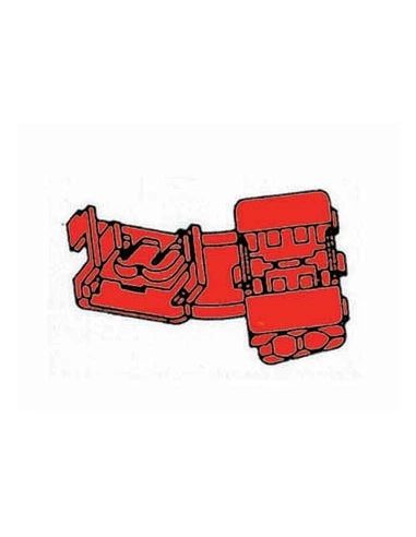 Raccord instantane rouge