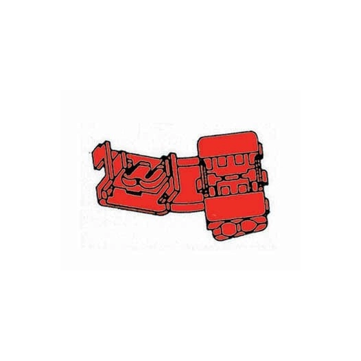 Raccord instantane rouge