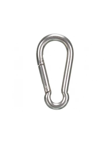 Mousqueton en acier inoxydable - ø 8 x 80 mm