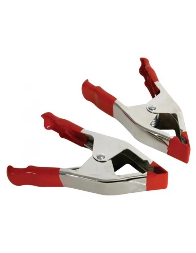 Lot de pinces à coller 6' - métal - 2 pcs