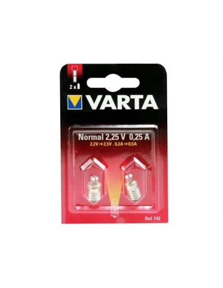 ampoule de rechange pour zlpen 2.25v/250ma (2pcs/bl)