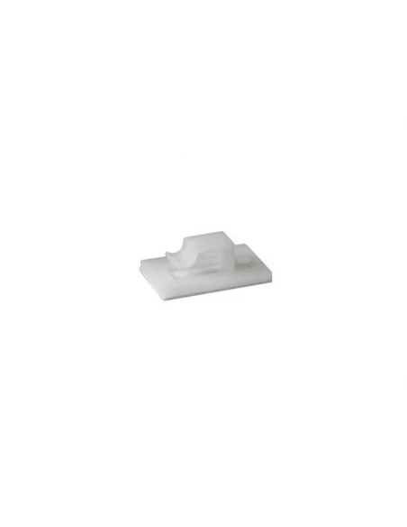 Attaches de cable auto-adhesives - ø 5 6 x 7 2 mm / 27 x 17 mm / 10 pcs