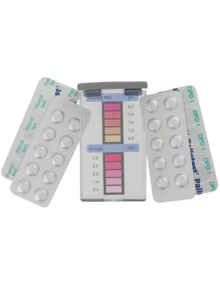 Trousse d'analyse piscine en pastille