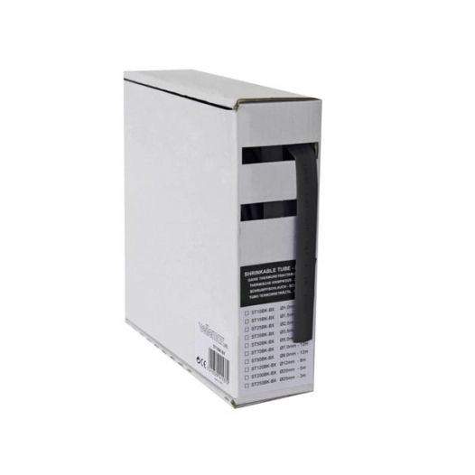 Gaine thermorétractable 2:1 - 2 5mm - noir - 15m