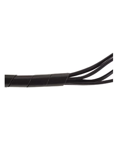 Gaine cache-fils spiralee 10m / ø9mm (noir)
