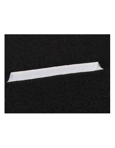Gaine cache-fils spiralee 10m / ø15mm (blanc transparent)