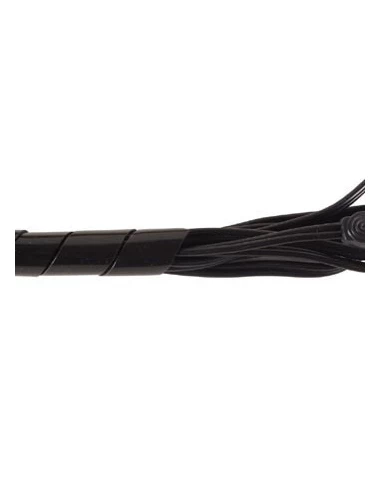 Gaine cache-fils spiralee 10m / ø15mm (noir)
