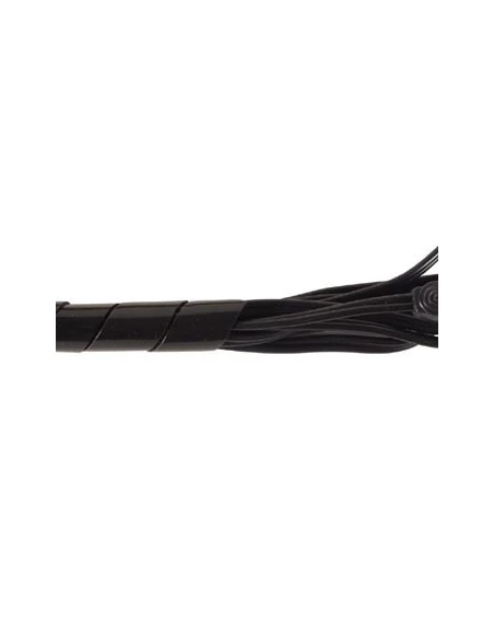 Gaine cache-fils spiralee 10m / ø15mm (noir)