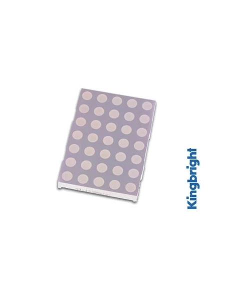 Afficheur 100mm a matrice - 5 x 7 points - anode commune - rouge