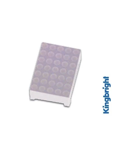 Afficheur 18mm a matrice - 5 x 7 points - cathode commune - rouge