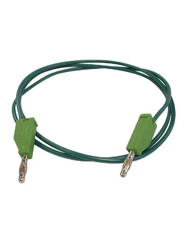 Cordons de mesure (fiche banane 4mm) / vert