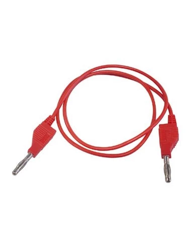Cordons de mesure (fiche banane 4mm) / rouge