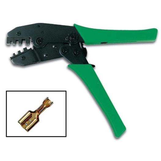 Pince à sertir pour connecteurs non-isolés