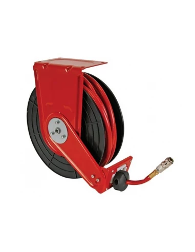 Dévidoir rétractable avec tuyau à air - 15 m