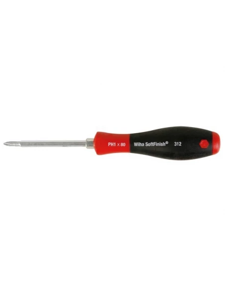 Wiha - tournevis softfinish - phillips ph1 x 80mm