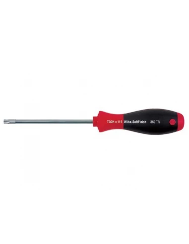 Wiha - tournevis torx® tamper resistant softfinish® t15h x 80mm - 362tr