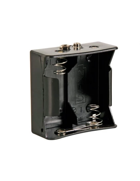 Coupleurs de 2 piles d (lr20), avec contacts a pression