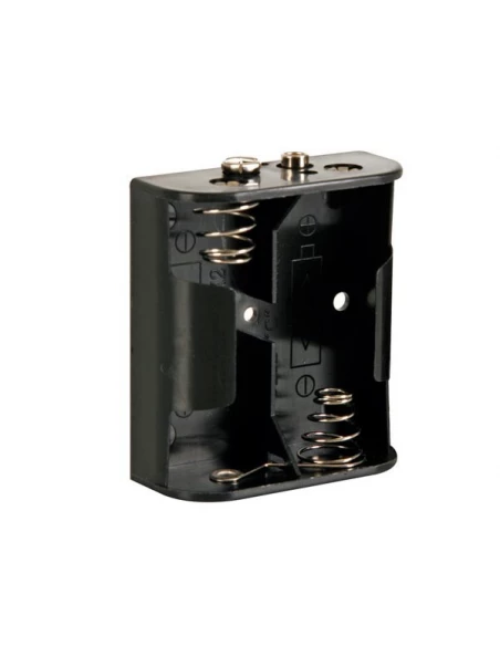 Coupleur de 2 piles c (lr14), avec contacts a pression