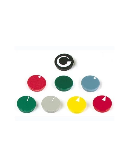 Lid for 15mm button (grey)