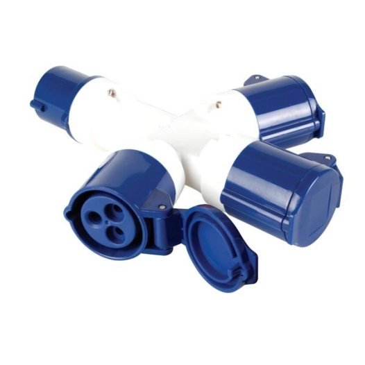 Répartiteur 3 voies Prise P17 cee