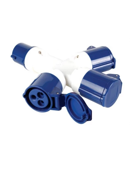 Répartiteur 3 voies Prise P17 cee